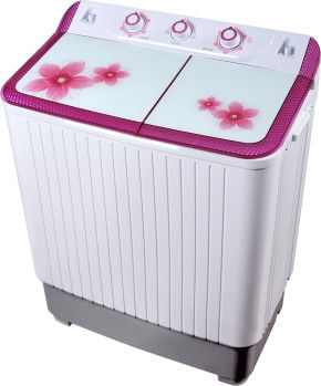 China La lavadora semi automática gemela colorida 7kg de la tina con el cuerpo plástico moderó el vidrio proveedor